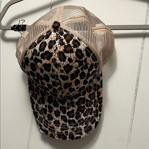 Leopard Print Trucker Hat